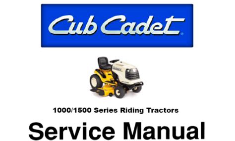Cub cadet 1250 service manual download. - Briggs and stratton 23 hp engine manual.