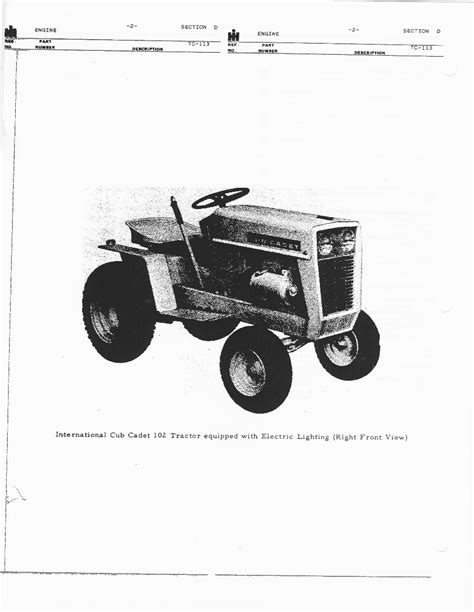 Cub cadet 147 tc 113 s tractor parts manual. - Abenteuer in der elfenwelt, bd.11, das ende der suche.