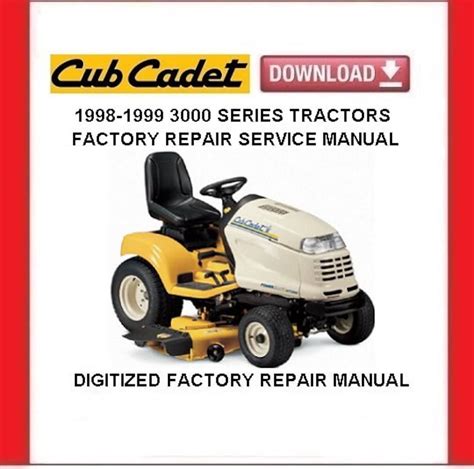 Cub cadet 3000 series traktor werkstatt service reparaturanleitung. - Manual de soluciones de diseño químico de towler sinnott.