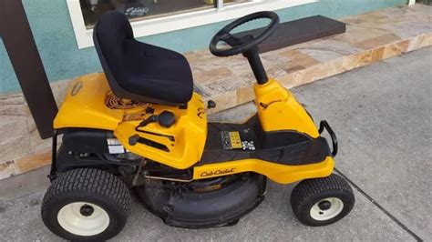 Cub cadet cc30 transmission problems.  riding mower features 12 cutting positions fr...
