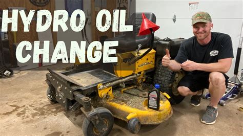Cub Cadet hydraulic transmission fluid is a type of oil that is used t