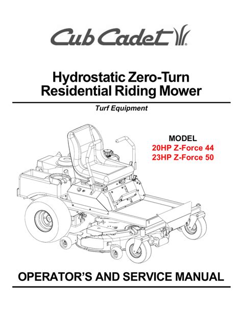 Cub cadet lawn mower 20hp 23hp service manual z force 44 z force 50. - Wound care at end of life a guide for hospice professionals.