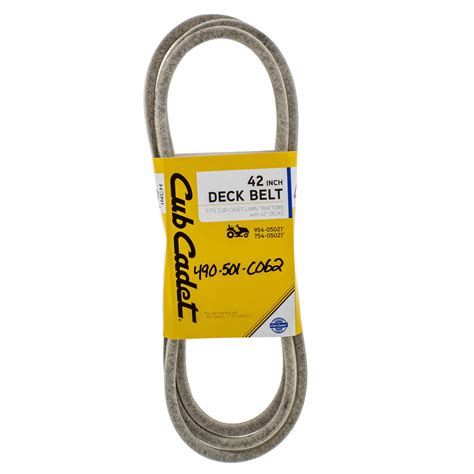 Riding Mower 42-inch Deck Belt. Item#: 954-05021. From $43.99 MSRP. In Stock. Quickview Riding Mower 50-inch Deck Belt. Item#: 954-04077A. From $71.99 ... The product's model number is essential to finding correct Cub Cadet® genuine factory replacement part numbers for your outdoor power equipment. The model number is. 11 …. 