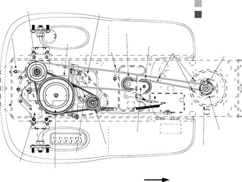Cub cadet ltx1040 drive belt diagram. Step 2: Set your mower’s deck height to the lowest setting. Step 3: Remove both belt covers. Use a 3/8” socket or wrench to remove the belt covers from the deck. Remove all 6 screws. Step 4: Remove the belt from the spindle pulleys. Using a 9/16” socket or wrench pull the idler pulley arm forward to release the belt tension. 