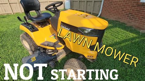 Step 4 - Know lawn mower basics before star