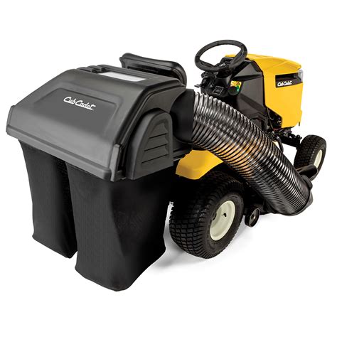Cub cadet riding mower bags. Sun shades: Helps shield the operator from the sun while mowing. Designed for easy installation and removal, the Cub Cadet sun shade features a heavy-duty frame for long-lasting quality. Hauler: The Cub Cadet hauler can hold up to 10 cubic feet of soil or mulch, brick, stone, shrubs, plants, or even garbage bins. 
