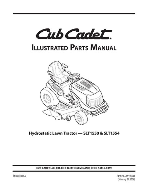 Cub cadet slt 1554 repair manual. - Manuale di riparazione della pompa bosch ve bosch ve pump repair manual.