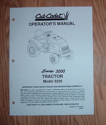 Cub cadet tractor repair manual 3225. - Encad novajet proe series color inkjet printer service repair manual.