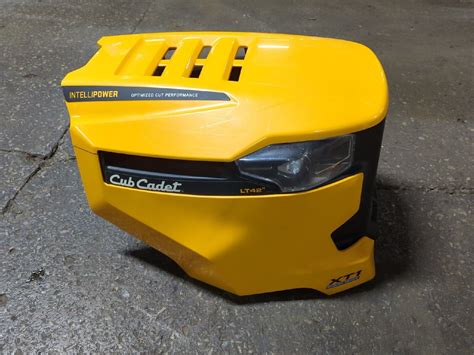 Buy It Now 69 results for cub cadet hood xt1 Save this search Shipping to: 98837 Shop on eBay Brand New $20.00 or Best Offer derosnopS GREAT PRICE CUB CADET 931-09850C Yellow Top Hood GT XT1 XT2 50 SLX54 SLX50 GX54 GX50 ST54 Genuine OEM Part - Factory Authorized Dealer Brand New $117.99 Top Rated Plus Buy It Now weingartzsupplyco (77,773) 98.9%. Cub cadet xt1 hood