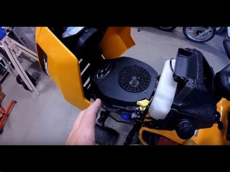 The Cub Cadet XT1 LT46 is outfitted with a h