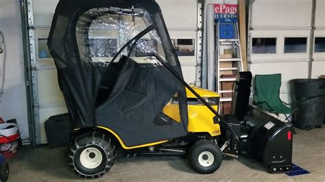 Cub cadet xt2 snow blower installation.  Our team is working on it.  I finally br...