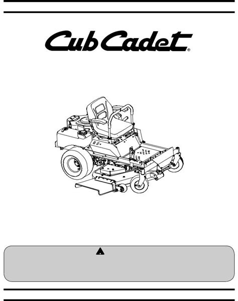 Cub cadet z force 48 manual. - Quincy model 325 air compressor parts manual.