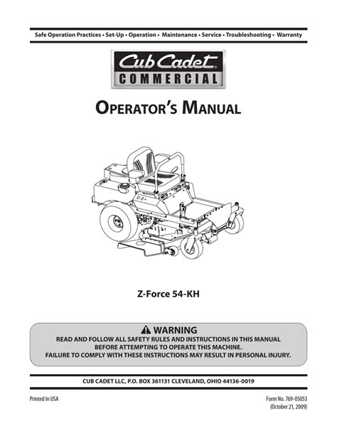 Cub cadet z force 54 manual. - Girl with a pearl earring study guide.