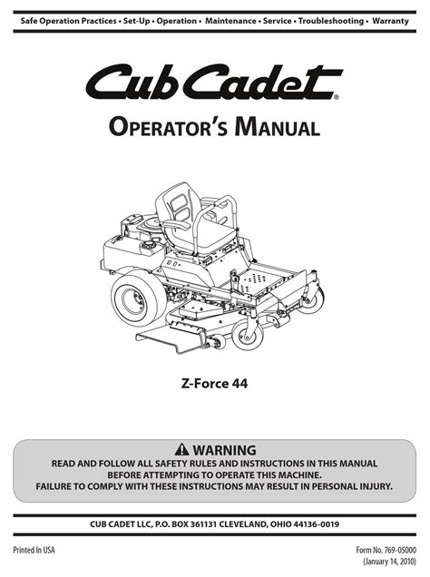 Cub cadet zero force z service manual. - Practical japanese your guide to speaking japanese quickly and effortlessly in a few hours japanese phrasebook.