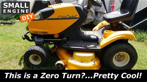 2016. 1961. First Cub Cadet hits the market. 1963. First shaft-drive model. 1966. World's first hydrostatic-drive garden tractor. 1972. Small yard lawn tractor debuts.. 