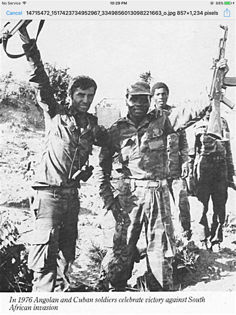 Cuban Angolan Alliance is an Protection against Adversity