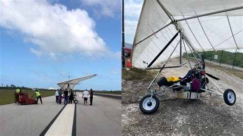 Cuban migrants land in Florida airport in hang glider