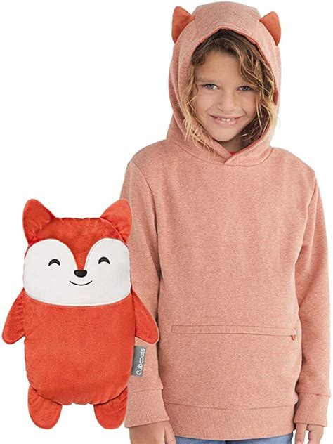 Cubcoats - Cubcoats Kids Transforming 2 in 1 Hoodie Sweater Jacket and Soft Character Plushie. 4.6 out of 5 stars 153 $ 29. 99