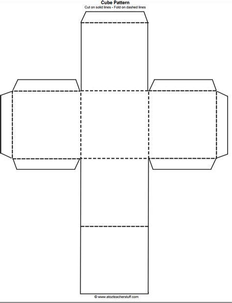 Cube Pattern Printable Pdf PDF Template