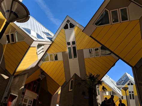 Cube houses in Rotterdam Dutch Architecture Best thing to do in ...