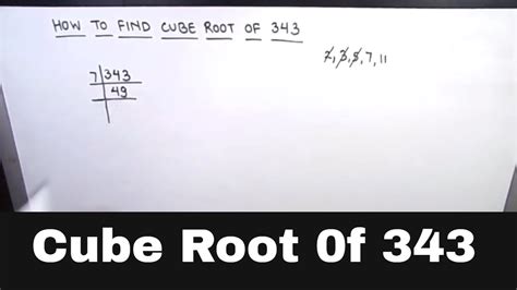 Cube root of 343. Cube root of -512/343 Get the answers you need, now! aryantink aryantink 10.09.2017 Math Secondary School answered • expert verified Cube root of -512/343 See answers Advertisement Advertisement SahilAMAN SahilAMAN Plz mark as BRAINLIEST given ya nw mark it as BRAINLIEST 