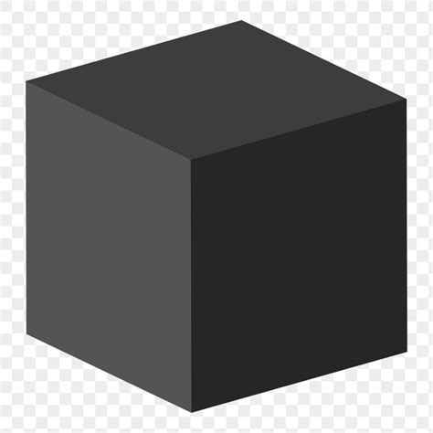 Cube to jpg.  PNG format allows for transparent face background.  For image co...