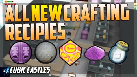 Cubic Castle Recipes