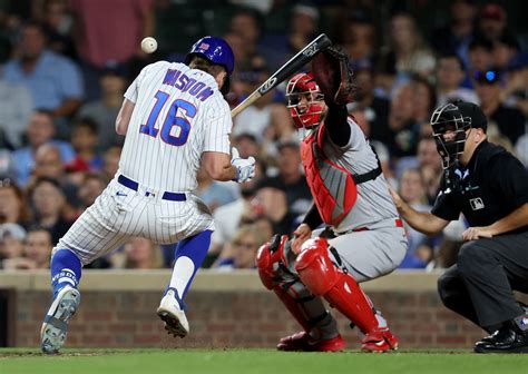 Cubs’ Happ hits Cardinals catcher Contreras in head with follow-through, then gets hit by pitch