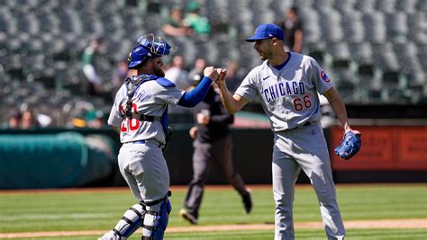 Cubs hammer A’s bullpen in 12-2 win for 3-game sweep