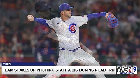 Cubs make pitching staff adjustments as road trip continues