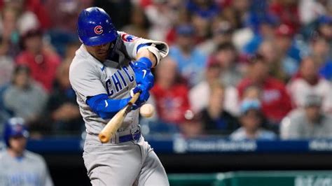 Cubs snap 5-game losing streak with 10-1 romp over Phillies