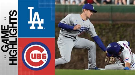 Cubs take on the Dodgers in first of 4-game series