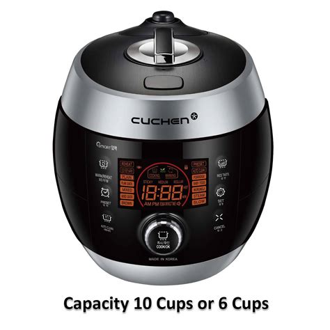 Cuchen Electric Multi Pressure Rice Cooker 10 6 Cup …