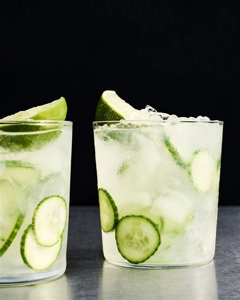 Cucumber Gin Cooler Saveur