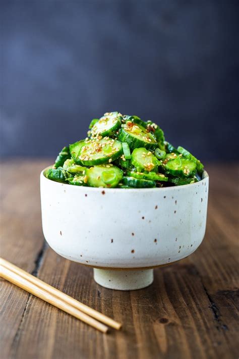 Cucumber Salad with Cilantro and Lime! Feasting At Home