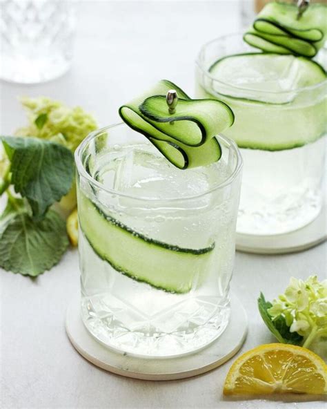 Cucumber infused gin: Cut ⅓ of a cucumber, peel it, and remove the seeds. Cut the cucumber into sticks. Place into a jar with 6 oz of your favorite gin. Seal the jar and leave it in a cool spot for 12 -18 …. 