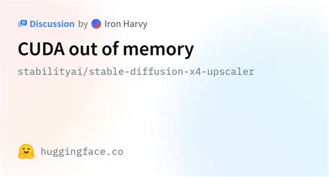 Cuda out of memory stable diffusion reddit