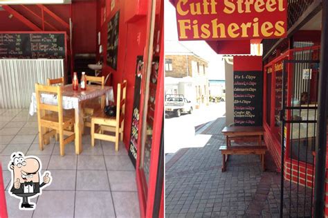 Cuff Street Fisheries, South Africa - Restaurant menu