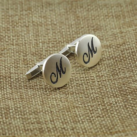 Cufflinks Cufflinks With Initials - Etsy