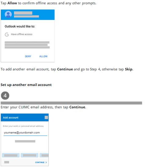 Creating an email account is a simple proc