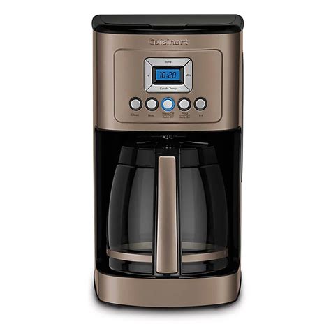 Cuisinart® 4-Cup Coffee Maker with Stainless Steel Carafe in Black Breville® Precision Brewer™ 12-Cup Thermal Coffee Maker in Stainless Steel Excluded from coupons Keurig® K-Supreme Plus® SMART Single Serve Coffee Maker with BrewID™ in Black Keurig® K-Duo® Special Edition Single Serve K-Cup Pod & Carafe Coffee Maker . 