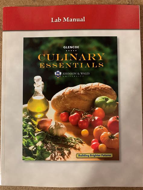 Culinary essentials lab manual lab activity 1. - Concetto teologico di carita attraverso le maggiori interpretazioni patristiche e medievali di i ad cor. xiii.