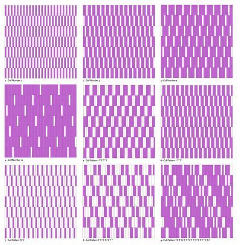 Culling to create regular patterns Example 1.4 Regular patterns