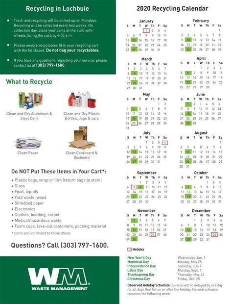 For additional details about recycling guidelines and bulk collection schedules download the Solid Waste Collection Quick Reference Guide here. Share on Facebook Share on twitter Footer. 