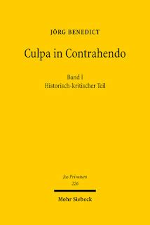 Culpa in Contrahendo 978-3-16-151744-0 - Mohr Siebeck