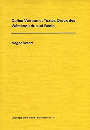 Cultes vodoun et textes oraux des wéménou du sud bénin. - Manual of petroleum measurement standards chapter 11.