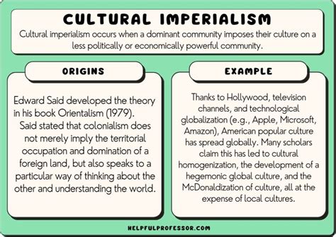 Cultural Imperialism - 533 Words Studymode