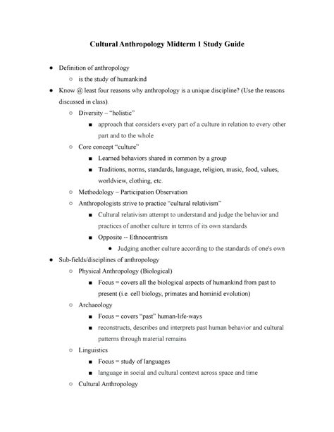 Cultural anthropology midterm one study guide. - Manual de reparacion del yamaha f 60.