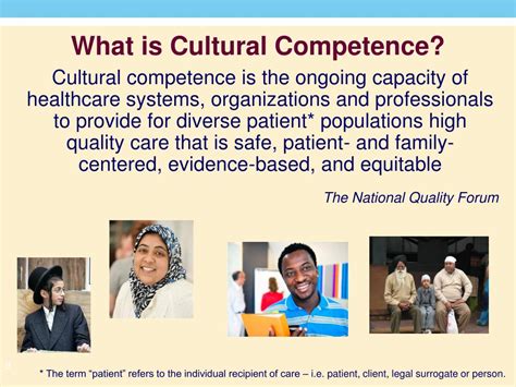 Slide #7: Cultural Competence Slide #8: Cultural Competence Cultural Awareness 1. Cultural awareness leads to an understanding of how a person's culture can inform their values, behavior, beliefs, and basic assumptions. 2. Cultural awareness recognizes that we are all shaped by our cultural background, which influences how we. 