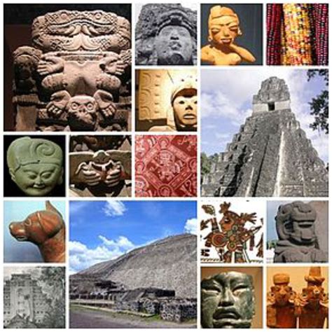 Introducción · Etapa Lítica (30000-2500 a.C.) · Aridoamérica · Preclásico (2500 a.C.- 200 d.C.) · Clásico (200-900 d.C.) · Posclásico (900-1521 d.C.) · Pueblos indios ....